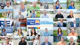 Video Cover Art For United Way of The Lakeshore campaign 2023